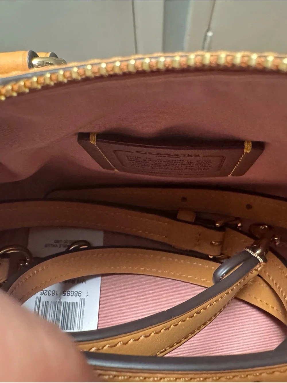 Coach Mini Rowan Powder Pink - Picture 4 of 9
